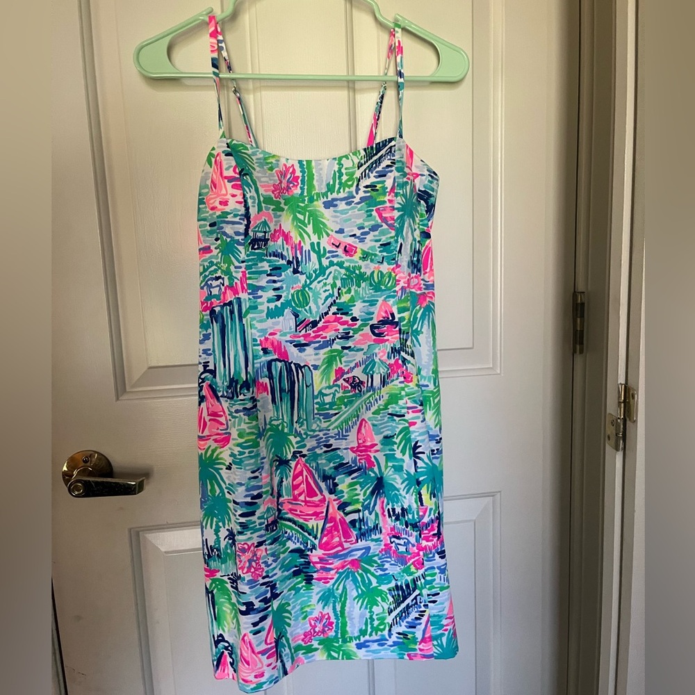 Lilly Pulitzer Shelli Shift Dress Salt In the Air Print